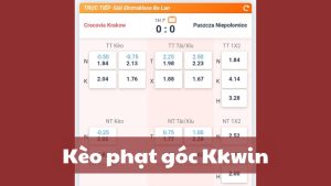 kèo phạt góc kkwin