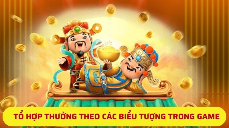 Tổ hợp thưởng theo các biểu tượng trong game 